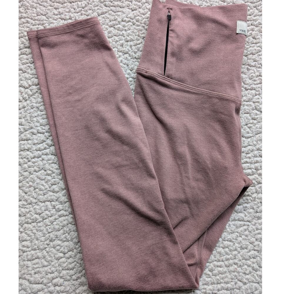 $110 Vuori Clean Elevation Legging Heathered Pink XS (24")
